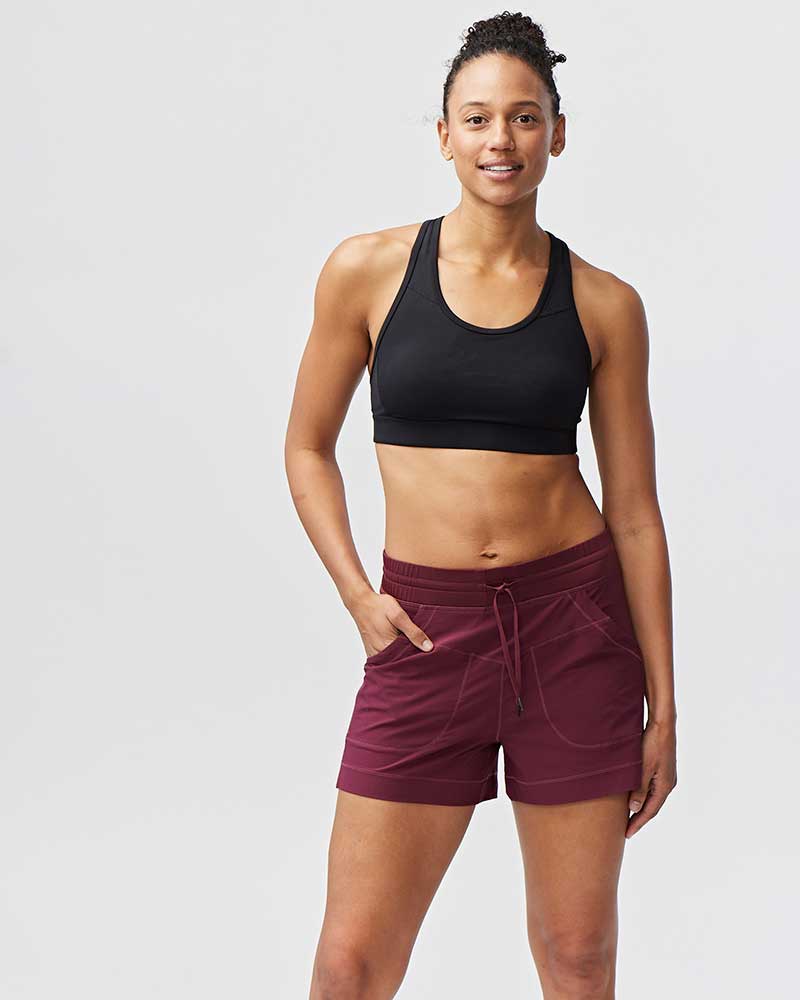 Triple V Women s Athletic Shorts With Pockets